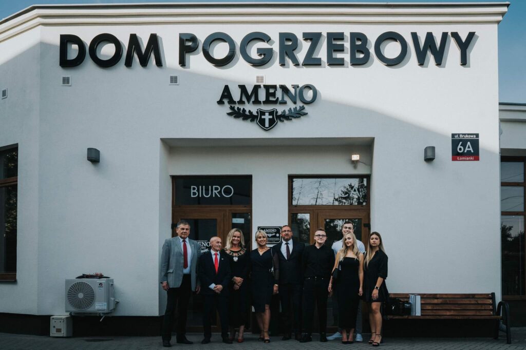 Otwarcie Domu pogrzebowego AMENO w Łomiankach