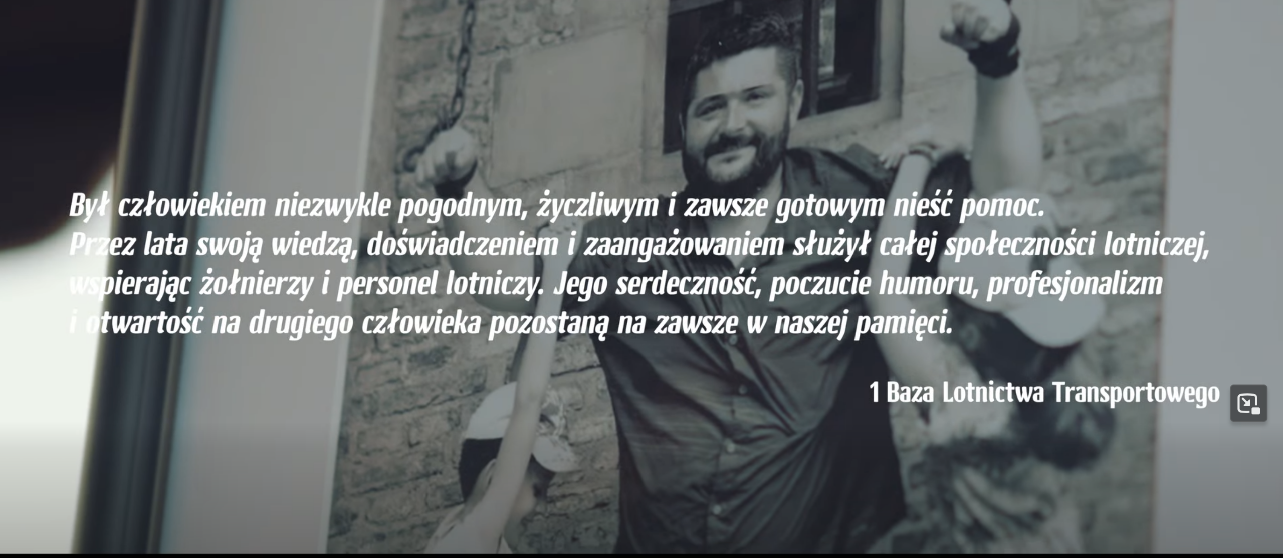 Dziękuję wszystkim, którzy tego dnia byli przy mnie i przy dzieciach Maćka.